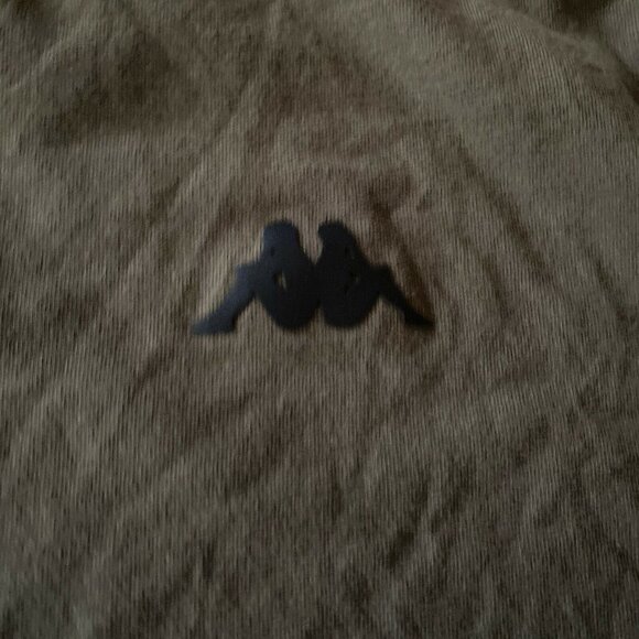 Kappa Olive Green Mens T-Shirt X-Large Cotton Casual Crewneck Logo Design - Picture 2 of 4